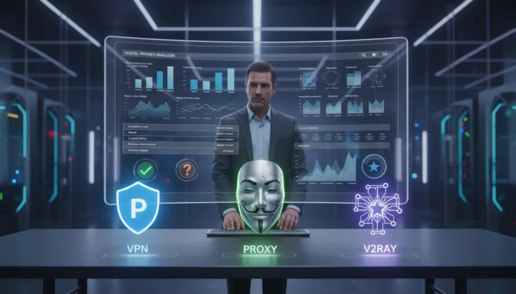 vpn proxy comparison privacy tools